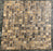 Emperador Dark Standard Marble Mosaic - 5/8" x 5/8"