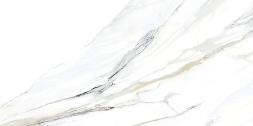 Emporio Calacatta Porcelain White Gray Tile Matte 1