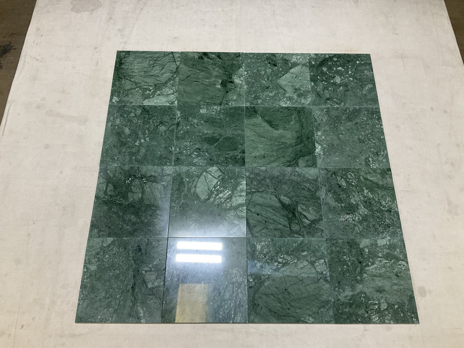 Empress Green Marble Tile - 12" x 24" x Polished 8