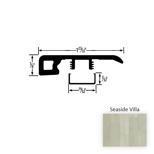 Preference Vinyl Seaside Villa End Cap Embossed 1