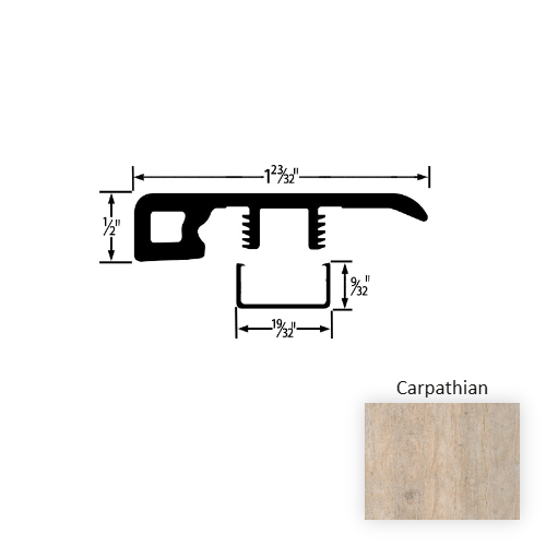 Riverwood Wood Carpathian End Cap Embossed 1