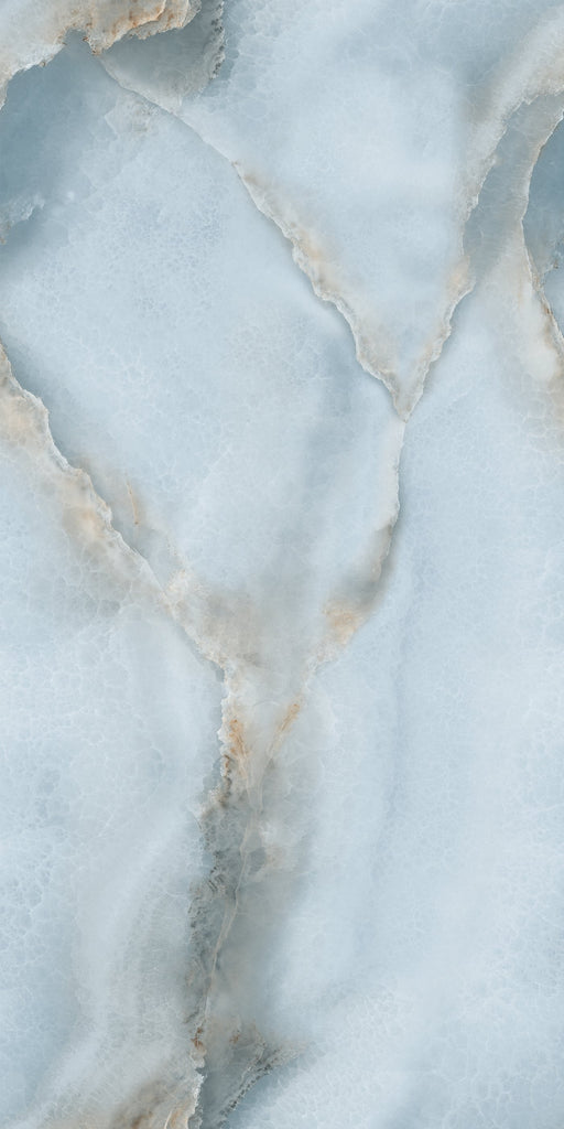 Endless Glitz 1012 Porcelain Light Blue Tile High Gloss 1