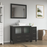 CVC Solid Wood Espresso Bathroom Cabinet Espresso
