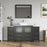 CVC Espresso Solid Wood with White Engineered Marble Top and Mirror CVC36 Bathroom Cabinet - 60" x 18.5" x 36"
