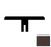 Windridge Hickory Espresso Hickory Hardwood Moulding / Trim - 2" x 84" T Molding