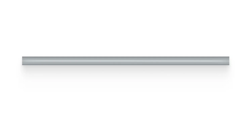 Full Liner Sample - Essential Cloud Blue Ceramic Jolly - 0.5" x 12" x 3/8" Matte