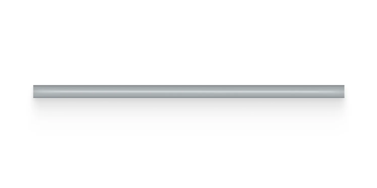 Full Liner Sample - Essential Cloud Blue Ceramic Jolly - 0.5" x 12" x 3/8" Matte