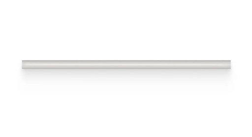 Full Liner Sample - Essential Halo Grey Ceramic Jolly - 0.5" x 12" x 3/8" Matte