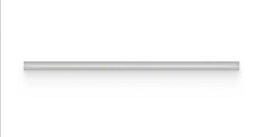 Full Liner Sample - Essential Loft Grey Ceramic Jolly - 0.5" x 12" x 3/8" Matte