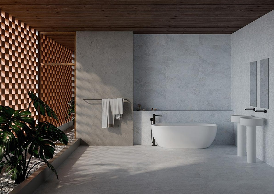 Ethereal Porcelain White KRBETHE Tile Matte 2