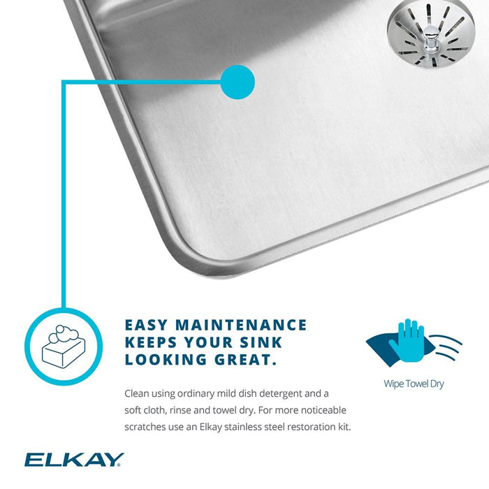 Lustertone Classic Stainless Steel Kitchen Sink 6
