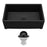 Fireclay Matte Black Kitchen Sink 2