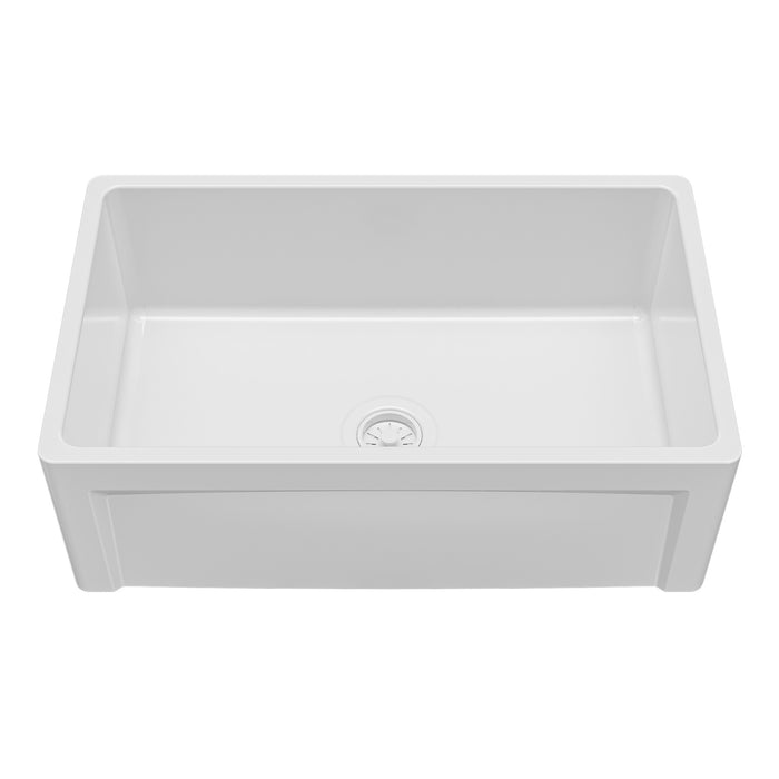 Fireclay White Kitchen Sink 1