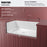 Fireclay White Kitchen Sink 5