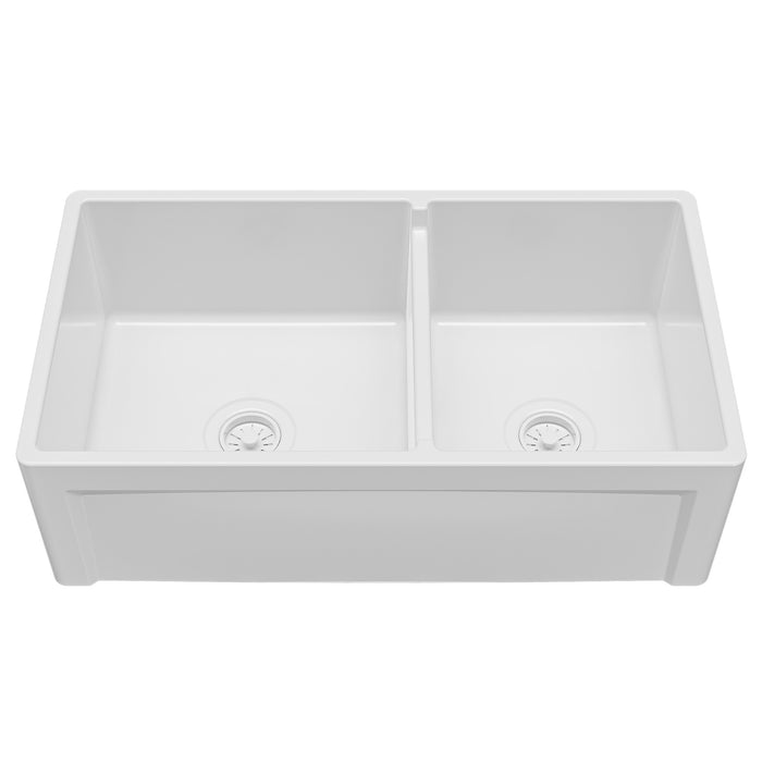 Fireclay White Kitchen Sink 1