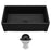 Fireclay Matte Black Kitchen Sink 2