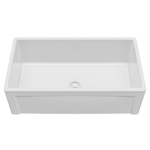 Fireclay White Kitchen Sink 1