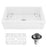Fireclay White Kitchen Sink 1
