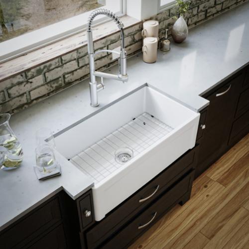 Fireclay White Kitchen Sink 2