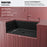 Fireclay Matte Black Kitchen Sink 3
