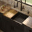Fireclay Matte Black Kitchen Sink 9