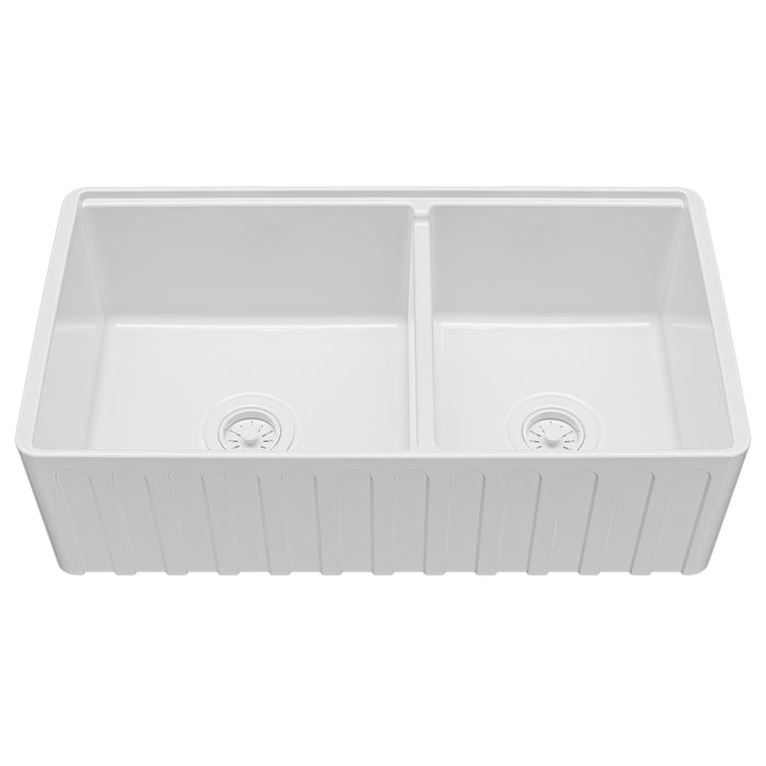 Fireclay White Kitchen Sink 1