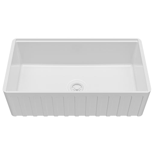 Fireclay White Kitchen Sink 1