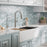 Fireclay White Kitchen Sink 10