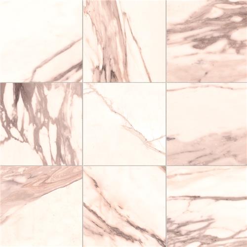 Reve Porcelain Rose Tile Matte 2