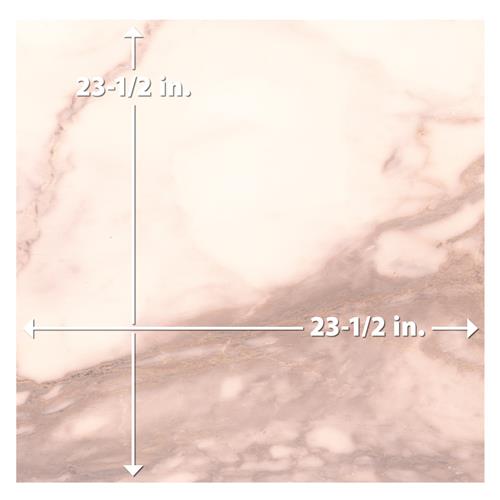 Reve Porcelain Rose Tile Matte 5