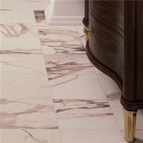 Reve Porcelain Rose Tile Matte 6