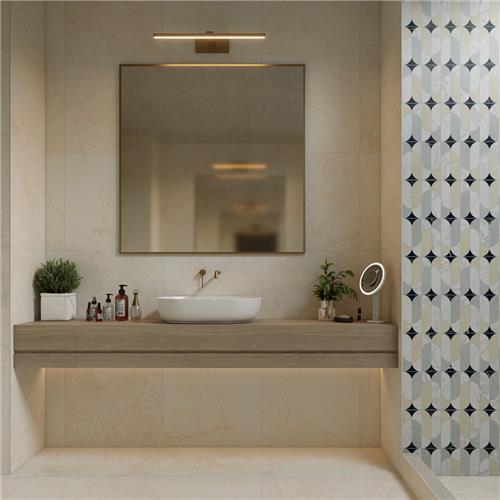 Reve Porcelain Beige Tile Matte 6