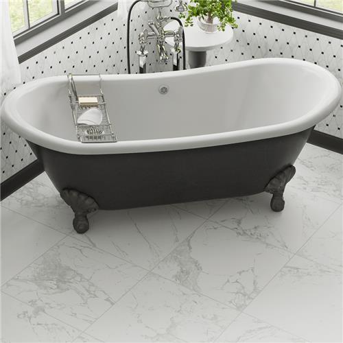 Reve Porcelain Blanc Tile Matte 7