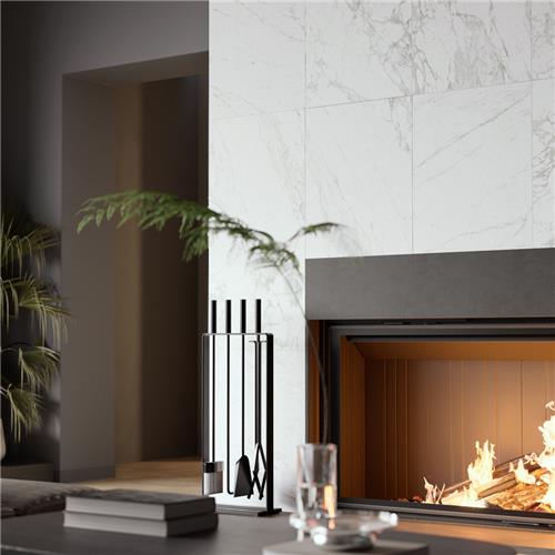 Reve Porcelain Blanc Tile Matte 6