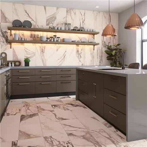 Reve Porcelain Rose Tile Matte 6
