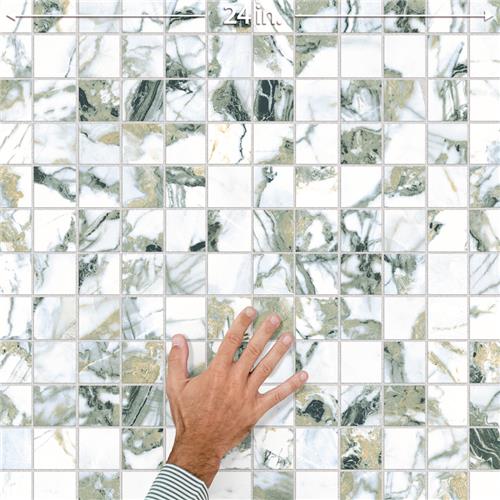 Touche Porcelain Jade Mosaic Satin 4
