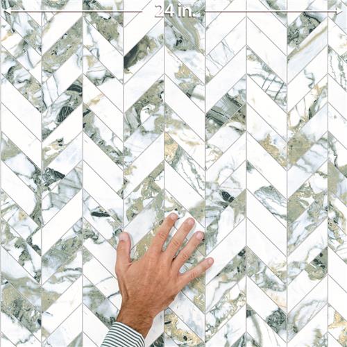 Touche Porcelain Jade Mosaic Satin 4