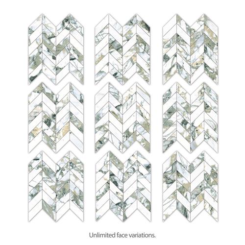 Touche Porcelain Jade Mosaic Satin 5