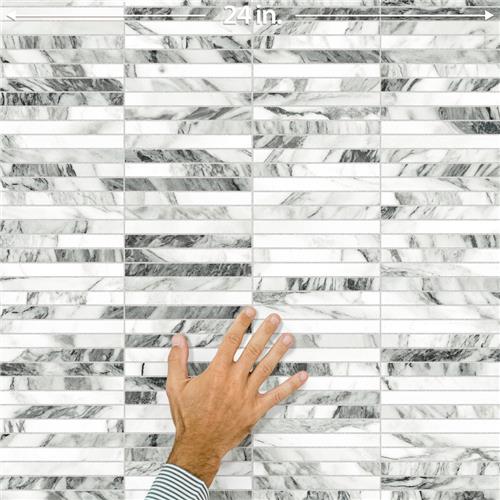 Touche Porcelain Zebre Mosaic Satin 4