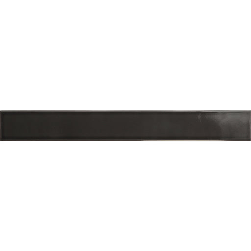 Flatiron Black Ceramic Tile - Glossy