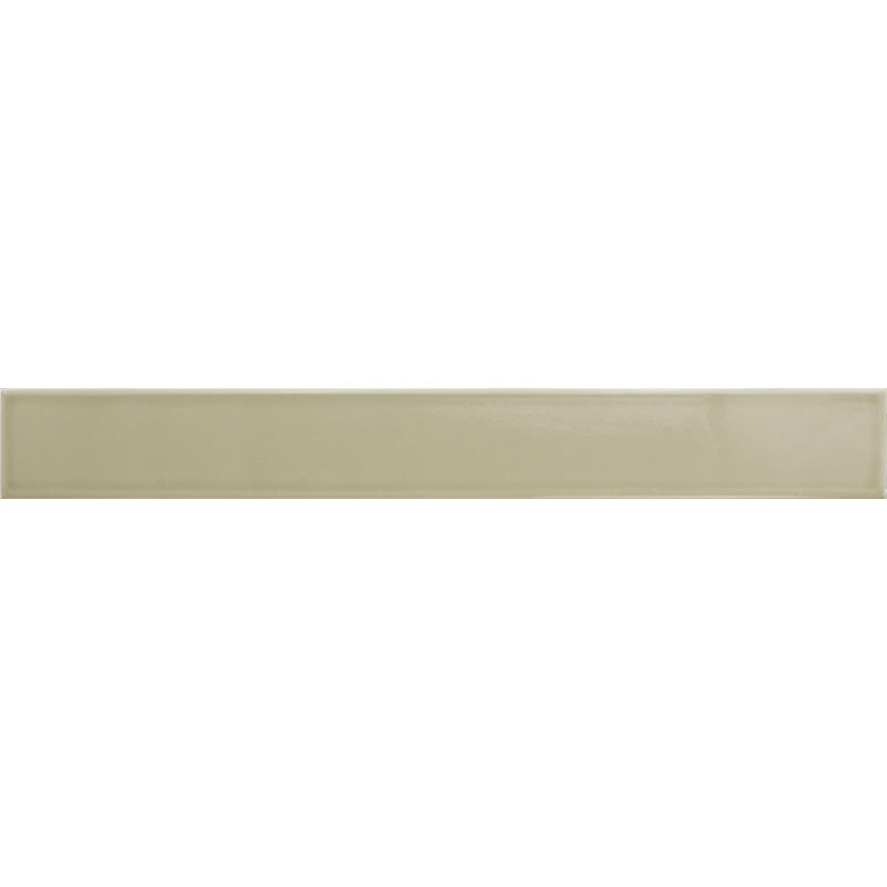 Flatiron Olive Ceramic Tile - Glossy