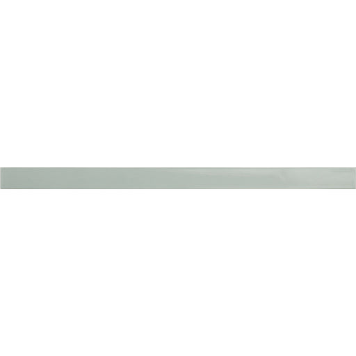 Flatiron Sky Ceramic Wall Trim - 1/2" x 7.9" Pencil