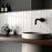 Flatiron Snow Ceramic Tile - Glossy