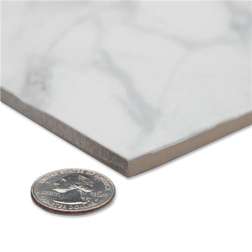 Versailles Carrara Porcelain Tile - Satin