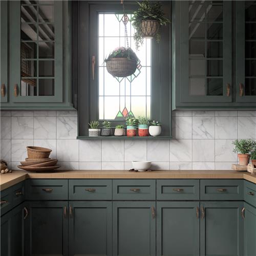 Versailles Carrara Porcelain Tile - Satin