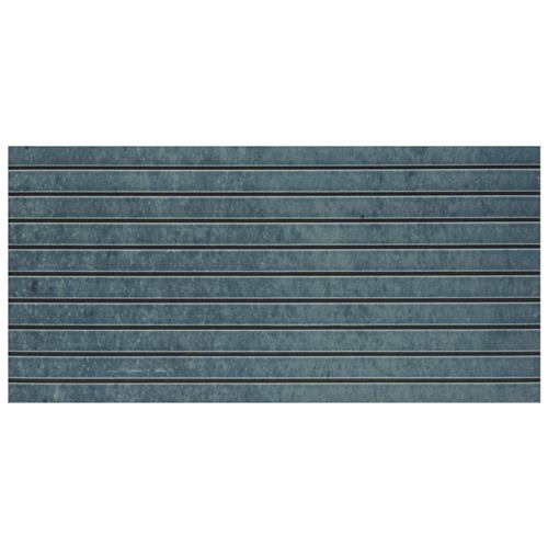 Capri Strata Porcelain Indigo Tile Glossy 1