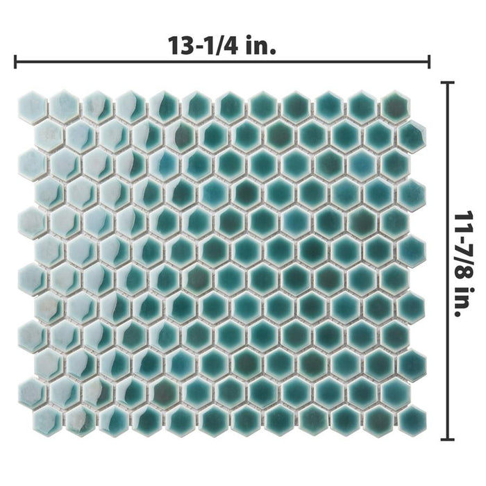 Hudson Porcelain Emerald FPLH1X30