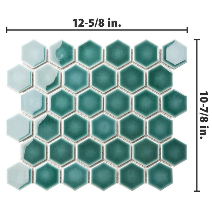 Hudson Porcelain Emerald FPLH2X30