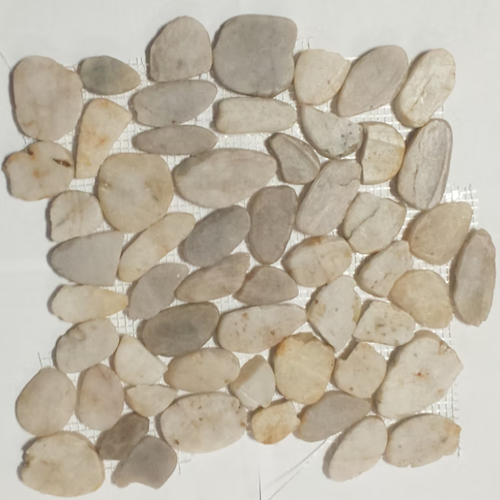 Pebble Birch Interlocking Mosaic Natural 1