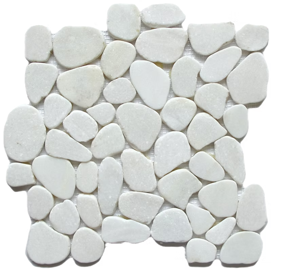Marble Snowflake Interlocking Mosaic Natural 1